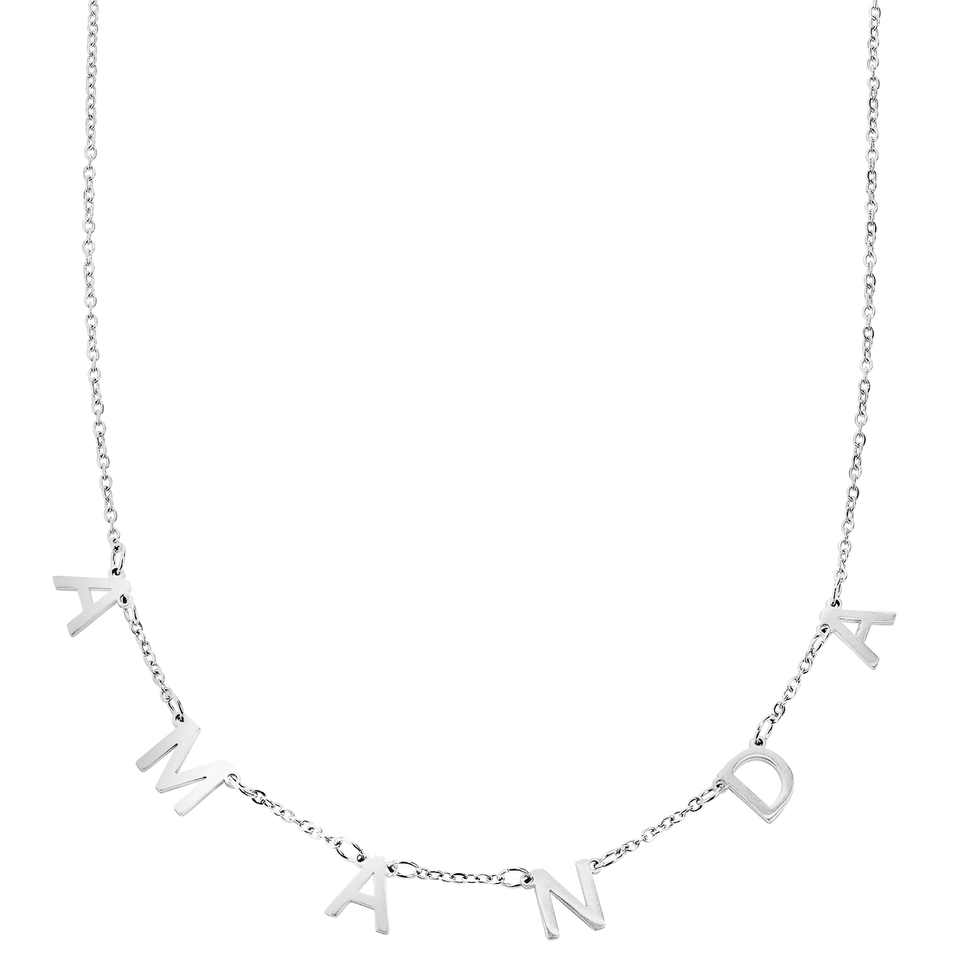 Buchstaben Choker Plain